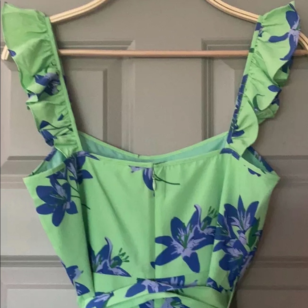 Likely Charlotte Ruffle Mini Dress SZ 6 NWT - Picture 4 of 7